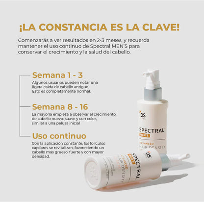 Spectral™ | Activa tus folículos, refuerza tu imagen y recupera confianza